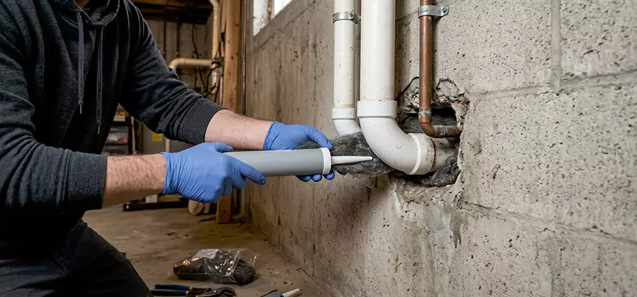 Mouse Proofing Pipes in Arlington