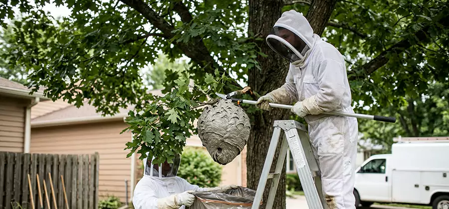 Wasp Nest in Tree Removal Arlington