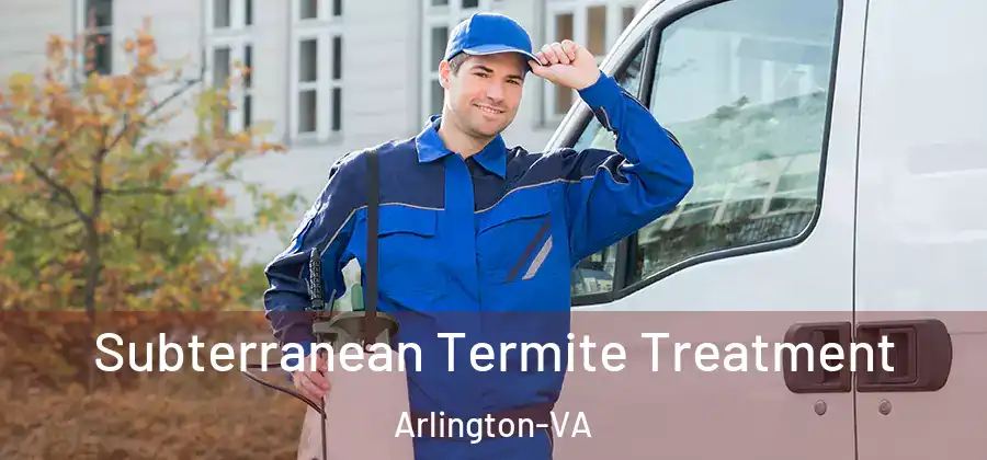  Subterranean Termite Treatment Arlington-VA